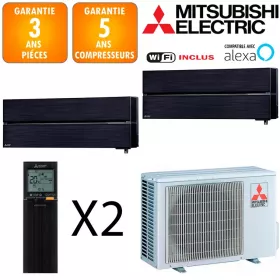 Mitsubishi Bi-split MXZ-2F53VF + MSZ-LN25VGB + MSZ-LN35VGB