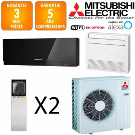 Mitsubishi Bi-split MXZ-5F102VF + MSZ-EF42VGB + MFZ-KT50VG