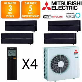 Mitsubishi Quadri-split MXZ-5F102VF + 2 X MSZ-LN18VGB + 2 X MSZ-LN35VGB