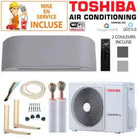 Pack Confort Climatiseur Toshiba HAORI 10 + RAS-10PAVSG-E