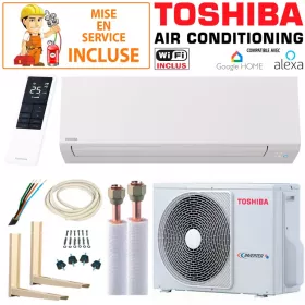 Pack Confort Climatiseur Toshiba SHORAI 10 + RAS-10J2AVSG-E