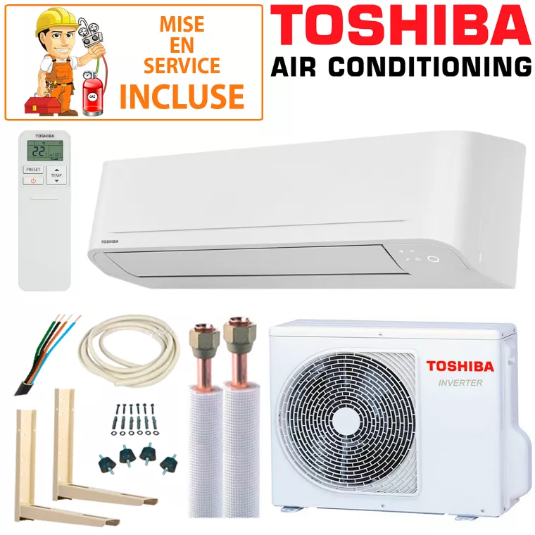 Pack Confort Climatisation Toshiba Yukai RAS-B13E2KVG-E