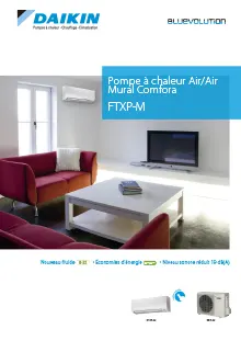 Fiche commerciale Pack Climatiseur Mural Daikin FTXP20L + RXP20L