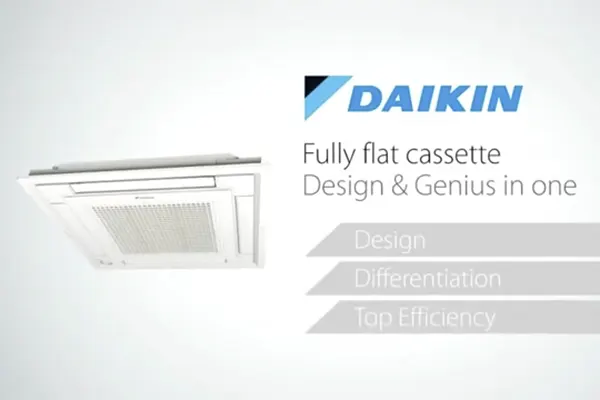 Vidéo commerciale Daikin Bi-split 4MXM68A + 2 X FFA35A