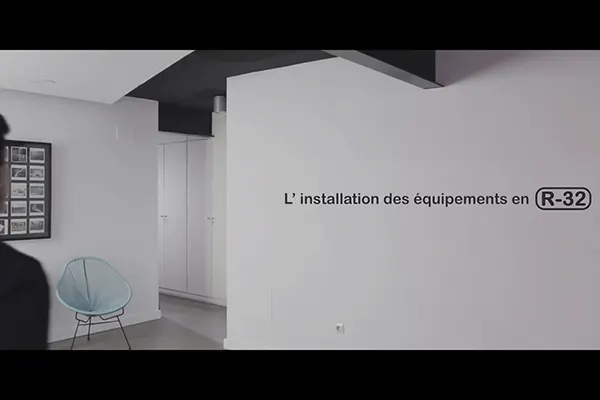 Vidéo installation Mitsubishi Quadri MXZ-5F102VF + 3 X MSZ-AP20VGK + MSZ-AY35VGK
